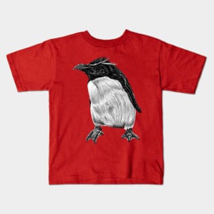 Rockhopper penguin Kids T-Shirt